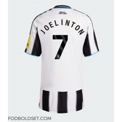 Newcastle United Joelinton #7 Hjemmebanetrøje Dame 2025-26 Kortærmet Newcastle United Joelinton #7 Hjemmebanetrøje Dame 2025-26 Kortærmet